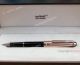 AAA Replica Montblanc Rose Gold & Black Resin Rollerball Pen Mens Gift (4)_th.jpg